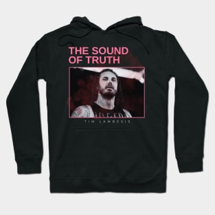 the sound of truth - vintage minimalism Hoodie